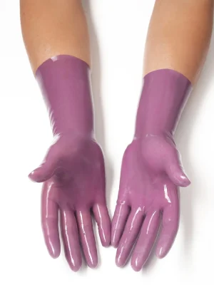 Latex Mold Shorter Gloves