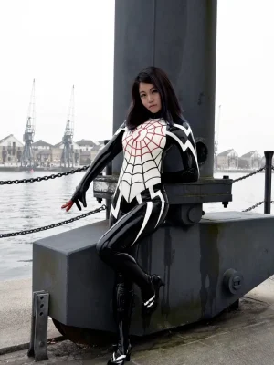 Latex Sexy Wild Spide Catsuit