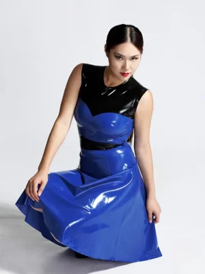 Latex Doreen??s prom night Dress