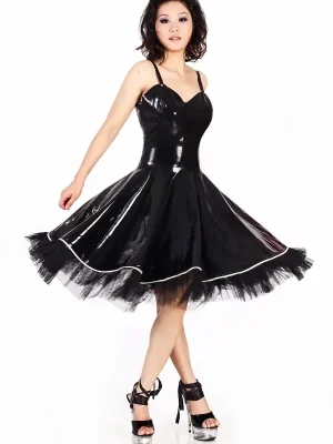 Latex The Twirler Dress