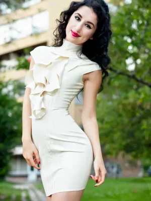 Latex Ingenue Flirt Dress