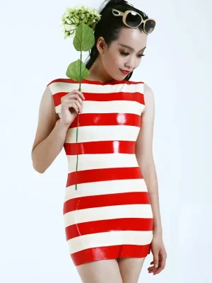 Latex Naughty Nautica Dress