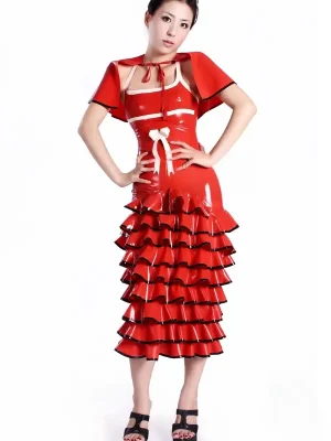 Latex Arriba Arriba Dress