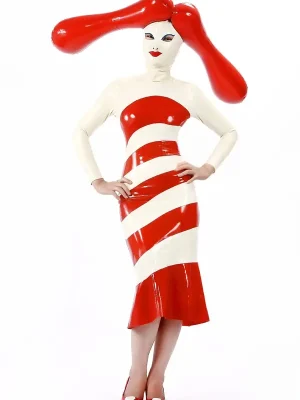 Latex Bang Your Head Dress