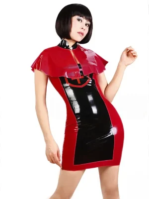 Latex The Caped Crusader Dress