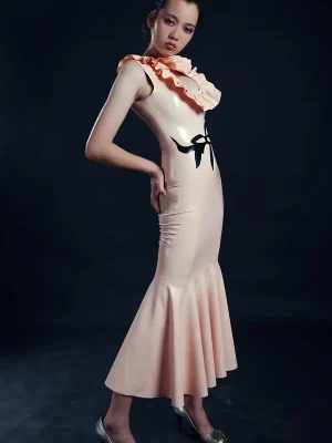 Latex Belle of the Bow Dress