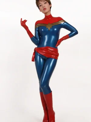 Latex Starstruck Long-Sleeved Catsuit