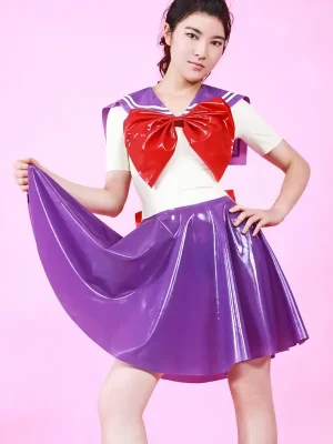 Latex The Big Bow Dress