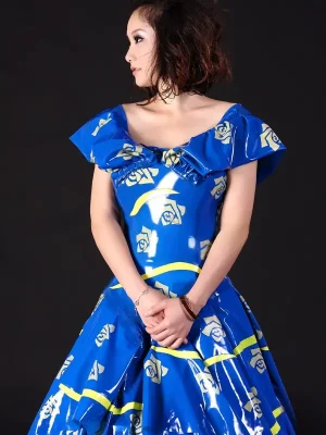 Latex Gala Gawow! Dress