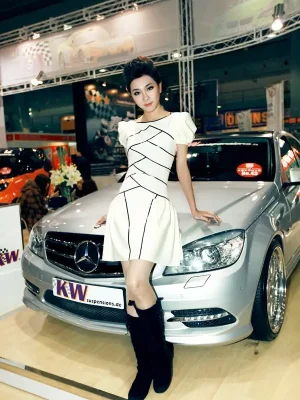 Latex Linear Luminosity Dress