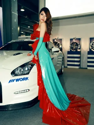 Latex Vegas Vampy Dress