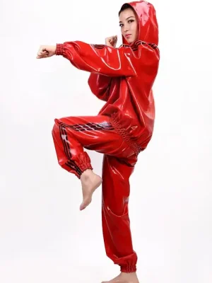 Latex Slick Tracksuit