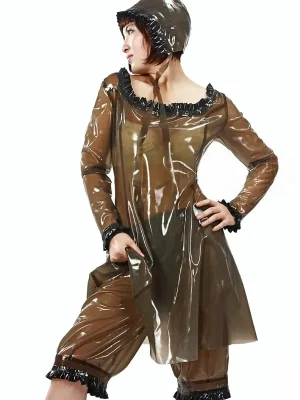 Latex 20 Something Three-Piece Bathing Beauty Outfit