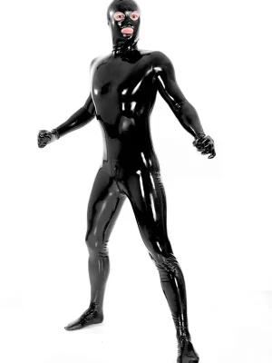 Latex Full Enclose Gimperator Catsuit