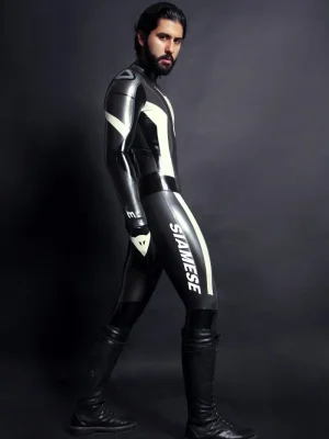 Latex Mens MotoGP Biker Catsuit Version 5