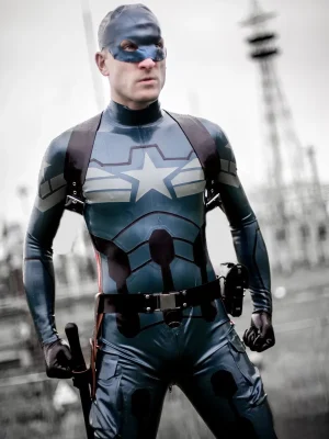 Latex COS American Captain Catsuit