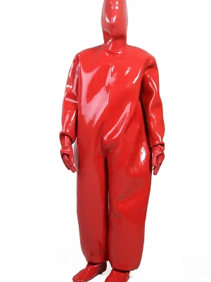 Latex HEAVY Rubber Full Enclosure Catsuit