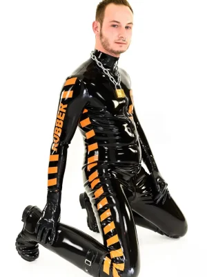 Latex Mens Biohazard Catsuit