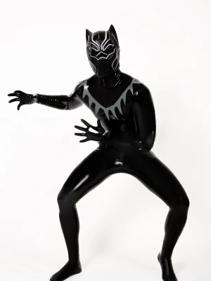 Latex Black Panther COS Catsuit