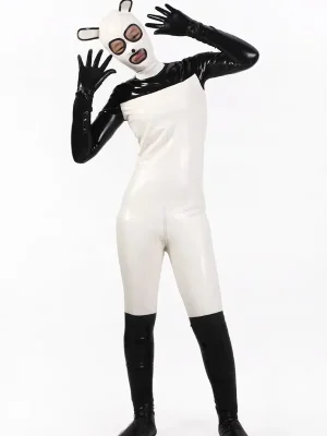 Latex Unisex Playful Pet Catsuit