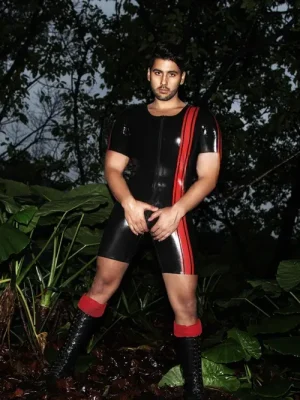 Latex Mens TripleStripe Surfsuit