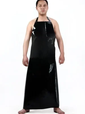 Latex Unisex Extended Length Apron