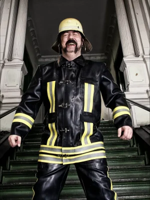 Latex Fire Fighter Uniform