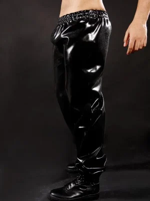 Latex Mens Loose-Fitting Elasticated Sweatpants
